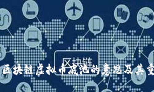 ## 区块链虚拟币底池的意思及其重要性